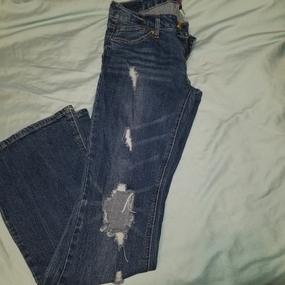 jeans with huge cutouts